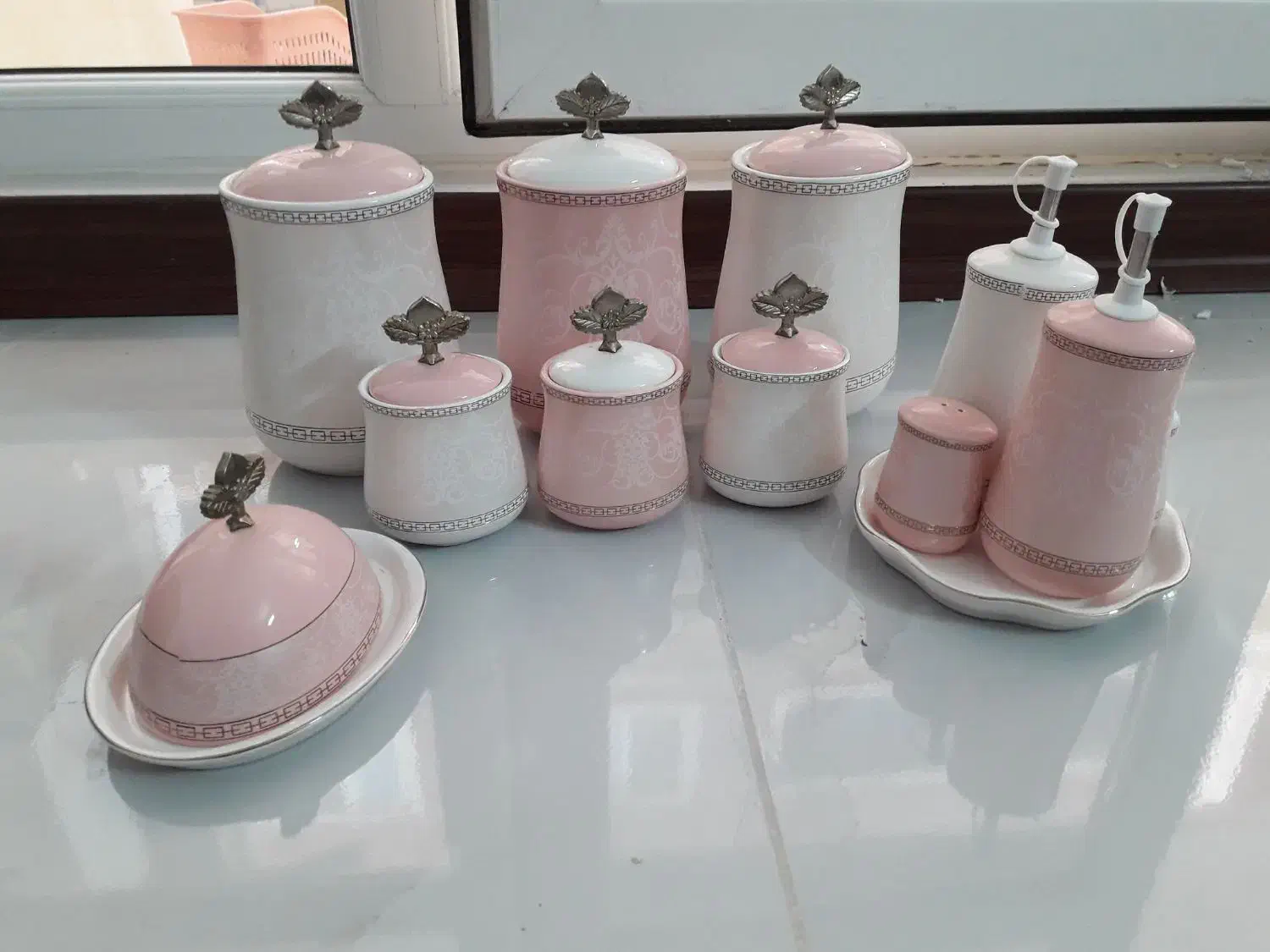 پاسماوری چینی|ظروف سرو و پذیرایی|قم, زنبیل آباد|دیوار