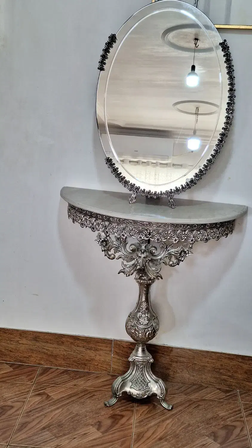 اینه کنسول برنز|بوفه، ویترین، کنسول|ساری, |دیوار