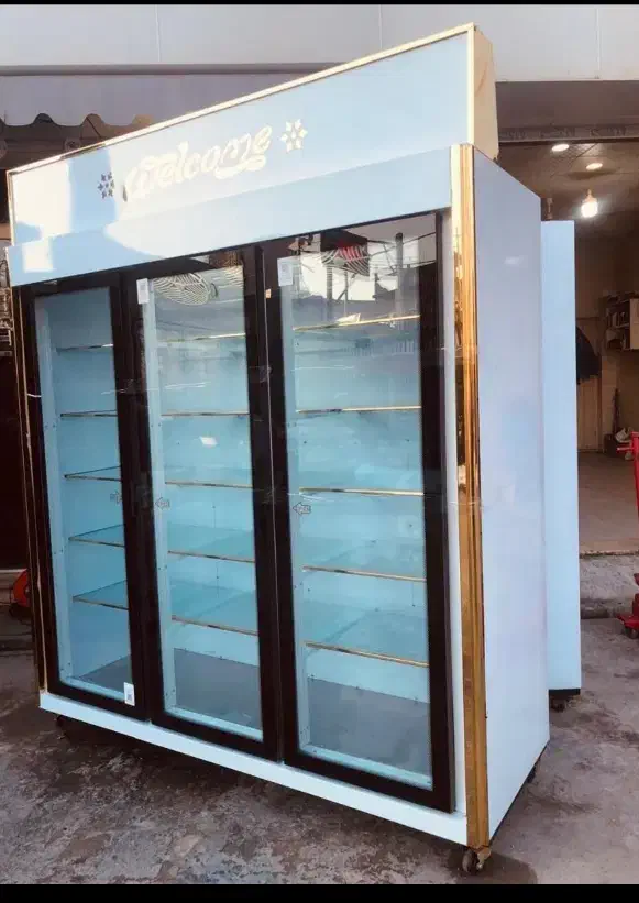 یخچال ایستاده مغازه پشت بسته و باز ویترین pepsi|فروشگاه و مغازه|گرگان, |دیوار