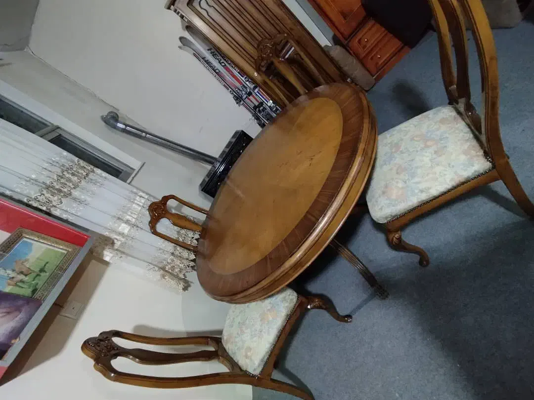 میز غذاخوری ابعاد 130|میز و صندلی غذاخوری|تبریز, |دیوار