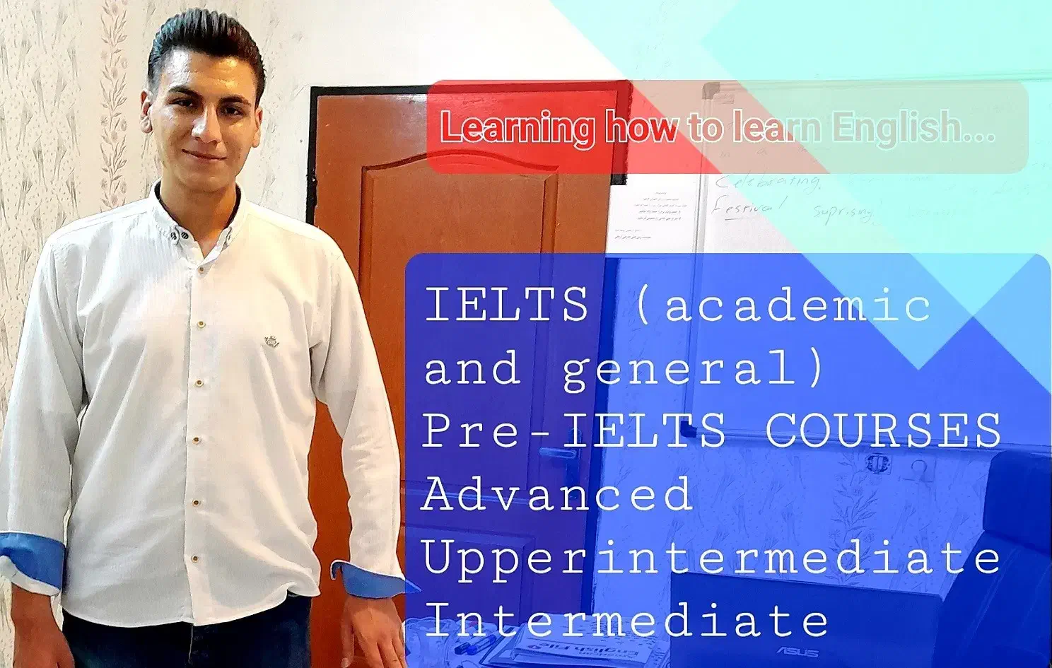 یادگیری زبان انگلیسی به سادگی برای شما|خدمات آموزشی|اصفهان, باغ نگاره|دیوار