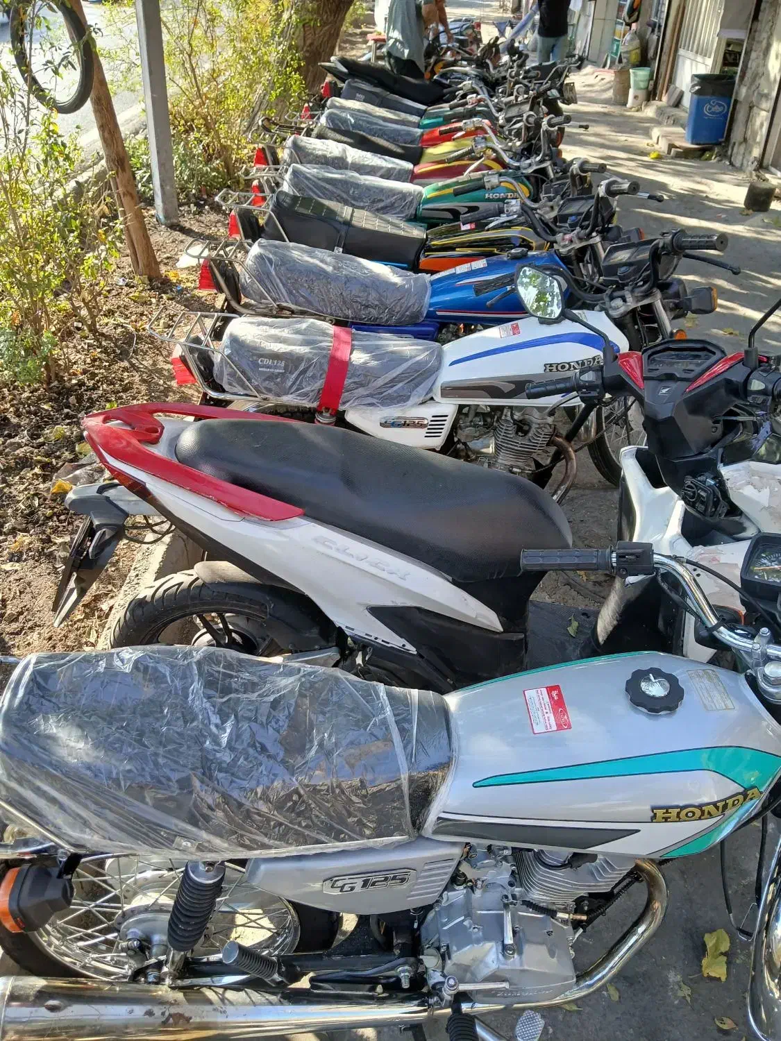 موتور مزایده از 14تا 25|موتورسیکلت|تهران, هرندی|دیوار