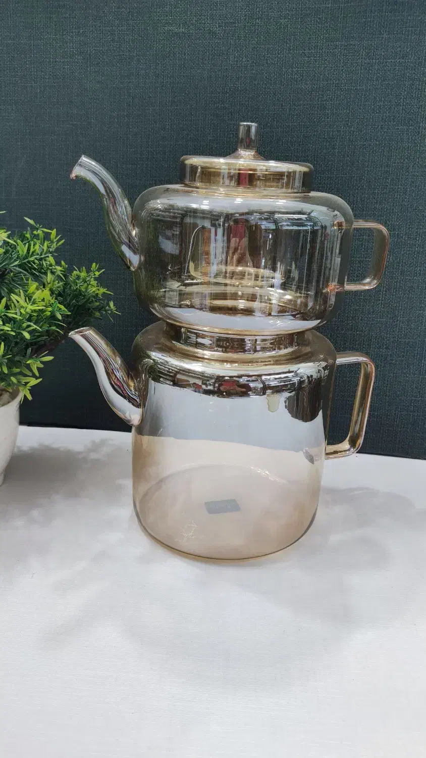 کتری قوری کریستال|قوری، کتری، قهوه‌ساز دستی|اردکان, |دیوار