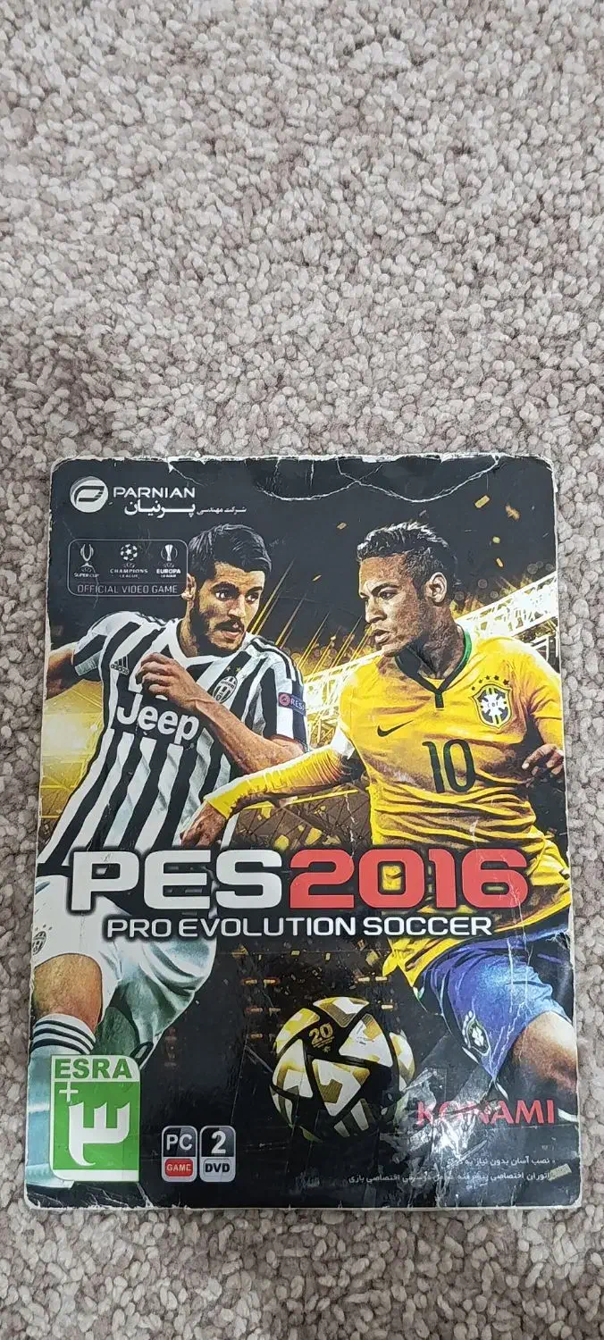 نوار بازیpes2016|کنسول، بازی ویدئویی و آنلاین|جوانرود, |دیوار