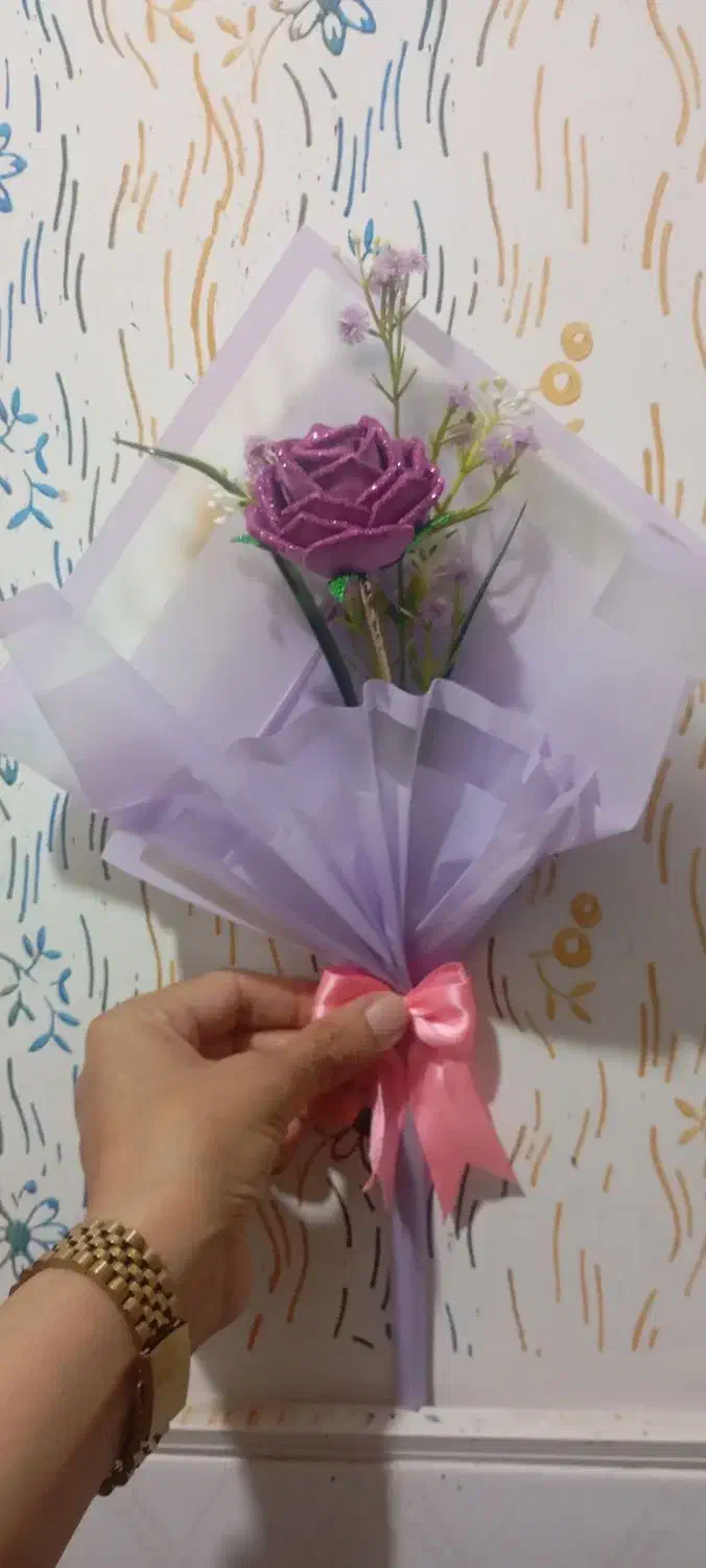 شاخه گل فومی زیبا|گل مصنوعی|کرمانشاه, |دیوار