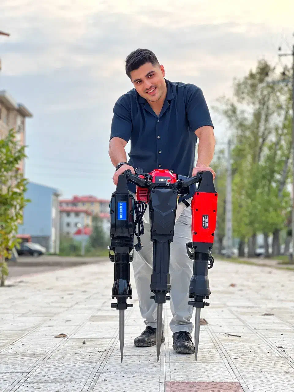 موتور پیکور تخریب بتن کن دریل برق هلت رویز ایتالیا|ابزارآلات|رشت, بلوار گیلان|دیوار