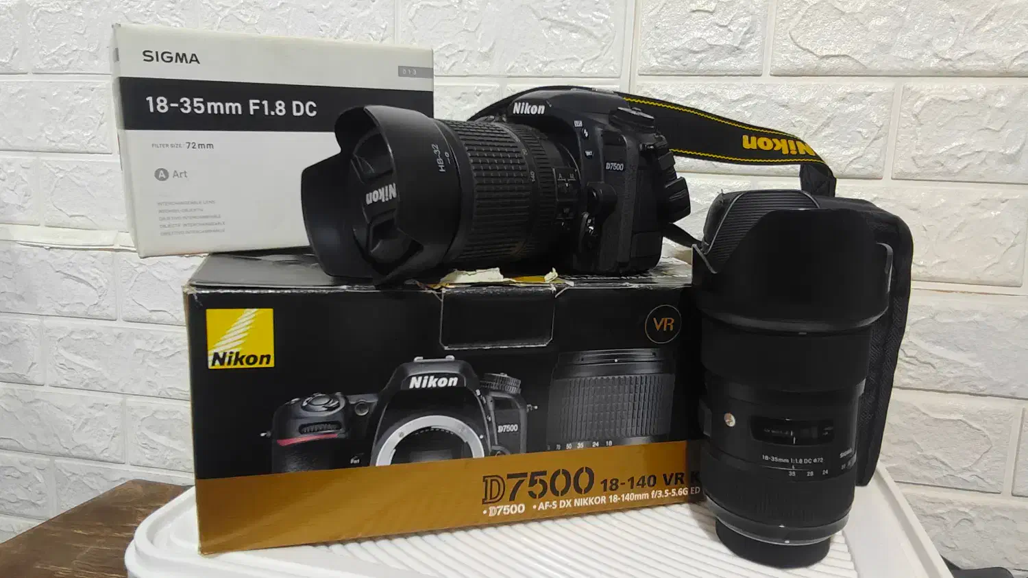 دوربین nikon d7500|دوربین عکاسی و فیلم‌برداری|کرمانشاه, |دیوار