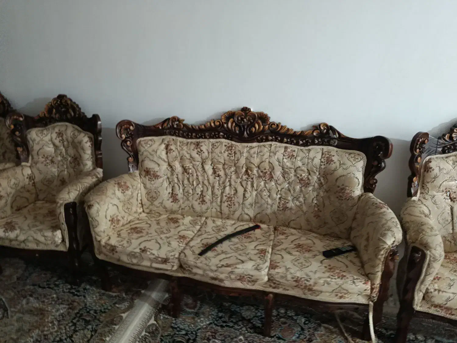 مبل استیل 9نفره|مبلمان خانگی و میز عسلی|تاکستان, |دیوار