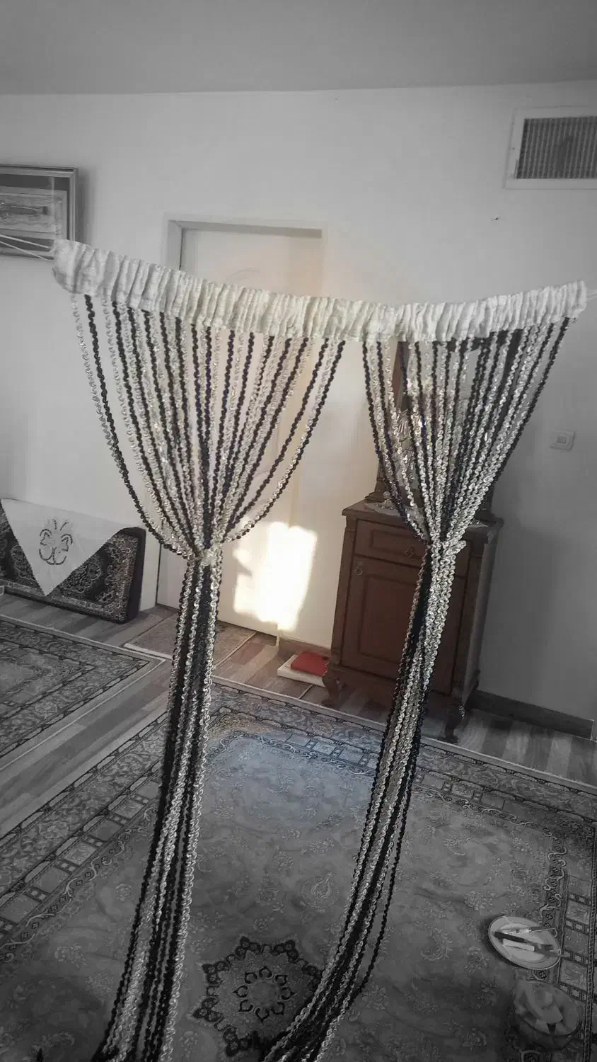 پرده ریسه ای|پرده، رانر، رومیزی|محمدیه-قزوین, |دیوار