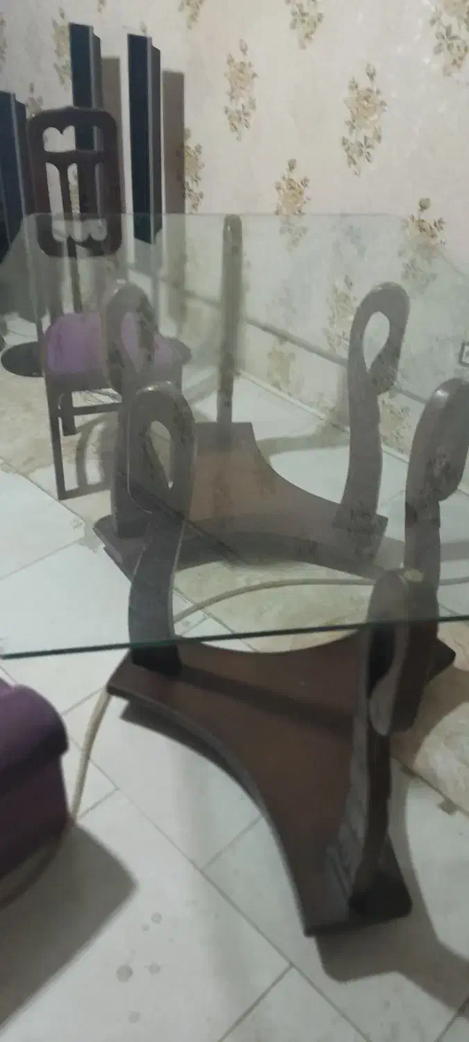 میز ناهار خوری بسیار شیک|میز و صندلی غذاخوری|بومهن, |دیوار