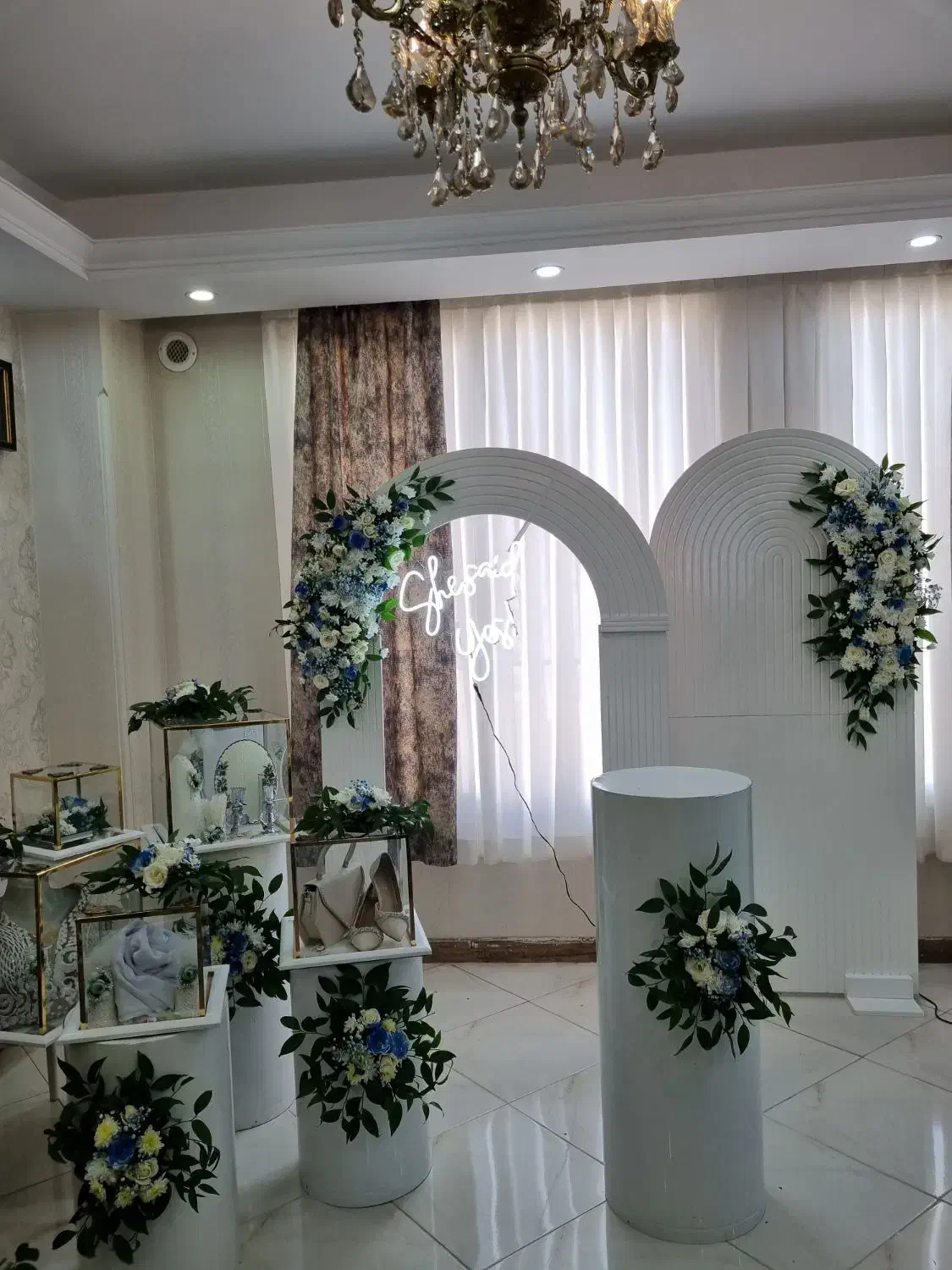 گل ارایی و بادکنک ارایی|خدمات پذیرایی، مراسم|ری, شهادت|دیوار