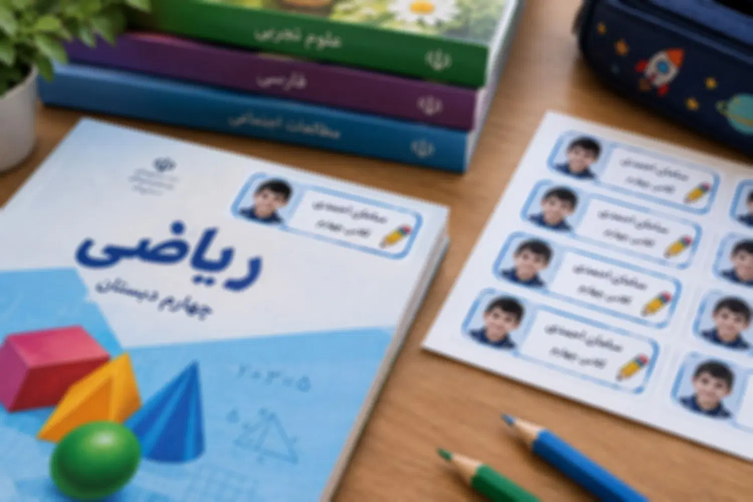 طراحی و چاپ اختصاصی+لیبل کتاب با چهره فرزند شما|خدمات رایانهای و موبایل|اهواز, کوی طالقانی|دیوار