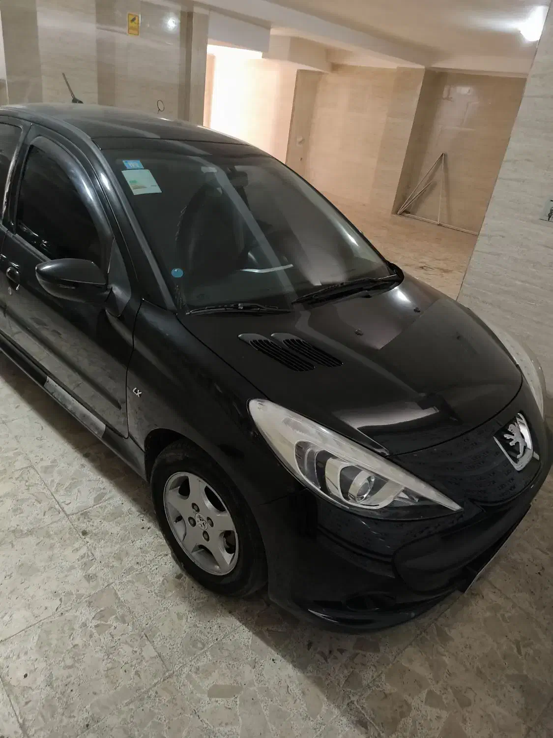 207 سقف پانوراما مشکی1401|خودرو سواری و وانت|رشت, حمیدیان|دیوار