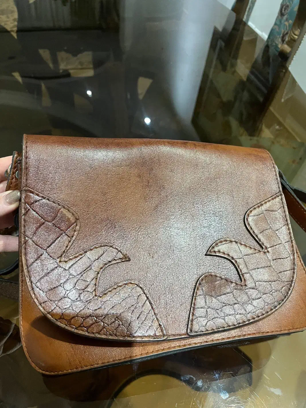 کیف چرم گاوی|کیف، کفش، کمربند|ساری, |دیوار