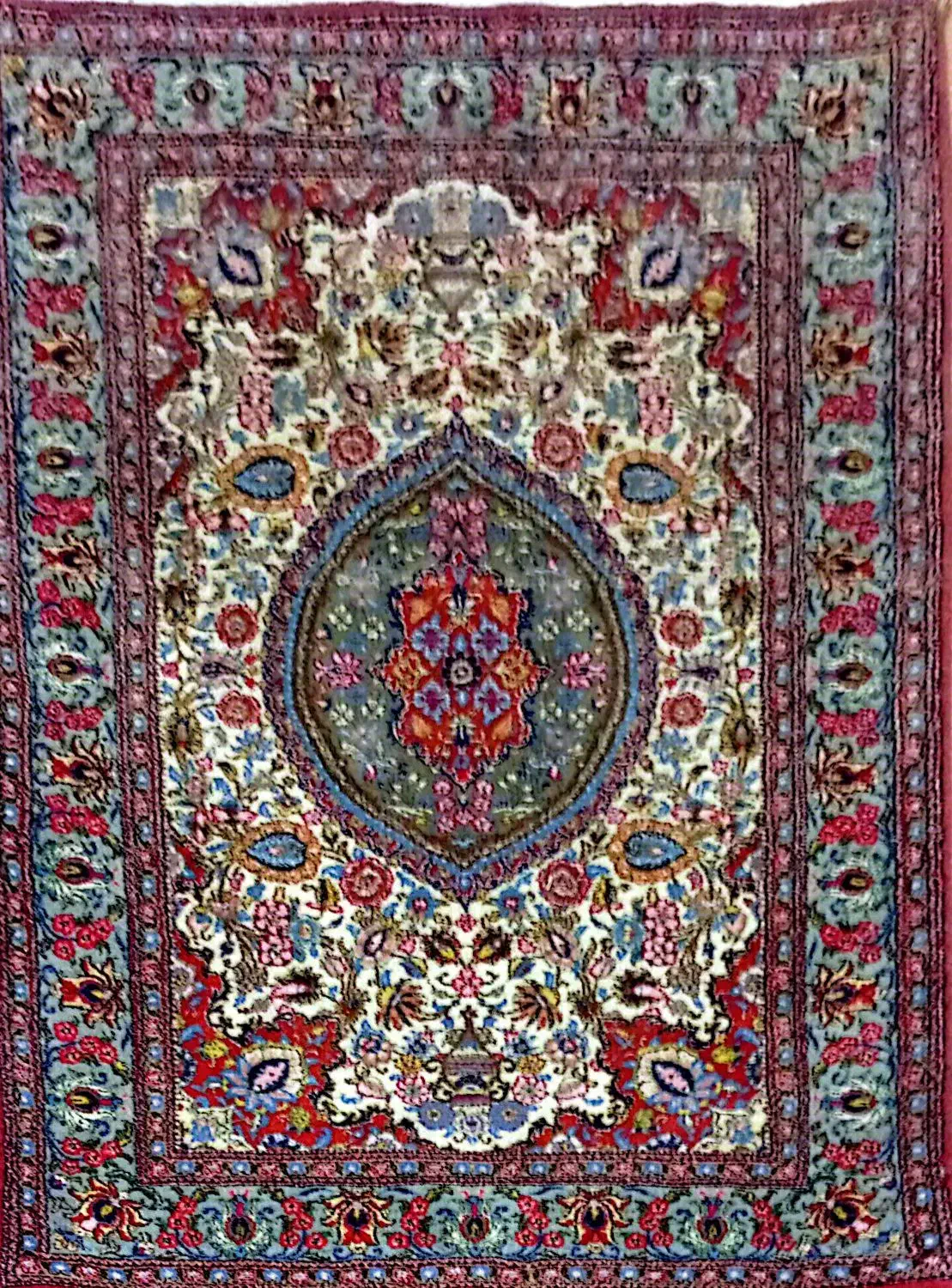 فرش دستباف زرع ونیم کرک|فرش|قم, شاه سید علی|دیوار