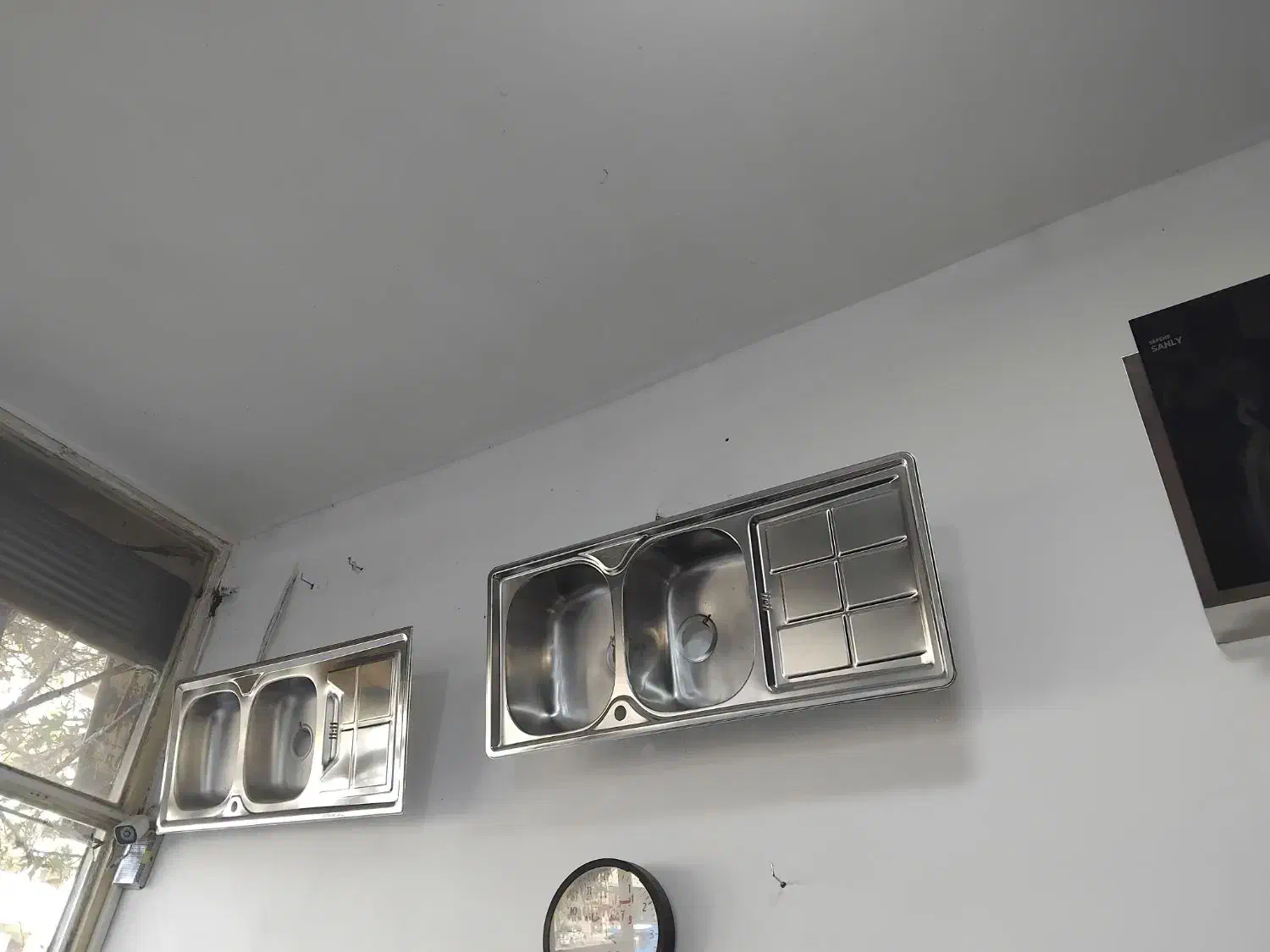 سینک باکسی و گرانیتی و استیل|مصالح و تجهیزات ساختمان|نقده, |دیوار