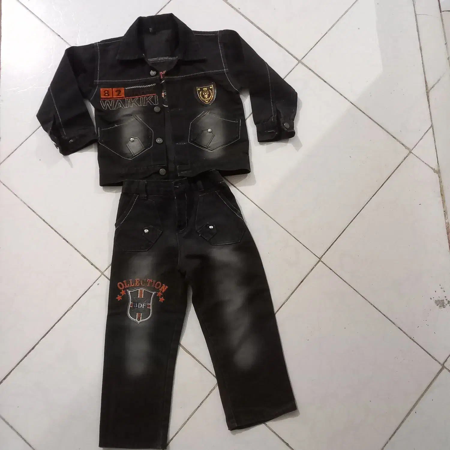 کت وشلوار کتان پسرانه|کفش و لباس بچه|مشهد, ادیب نیشابوری (شهرک غرب)|دیوار