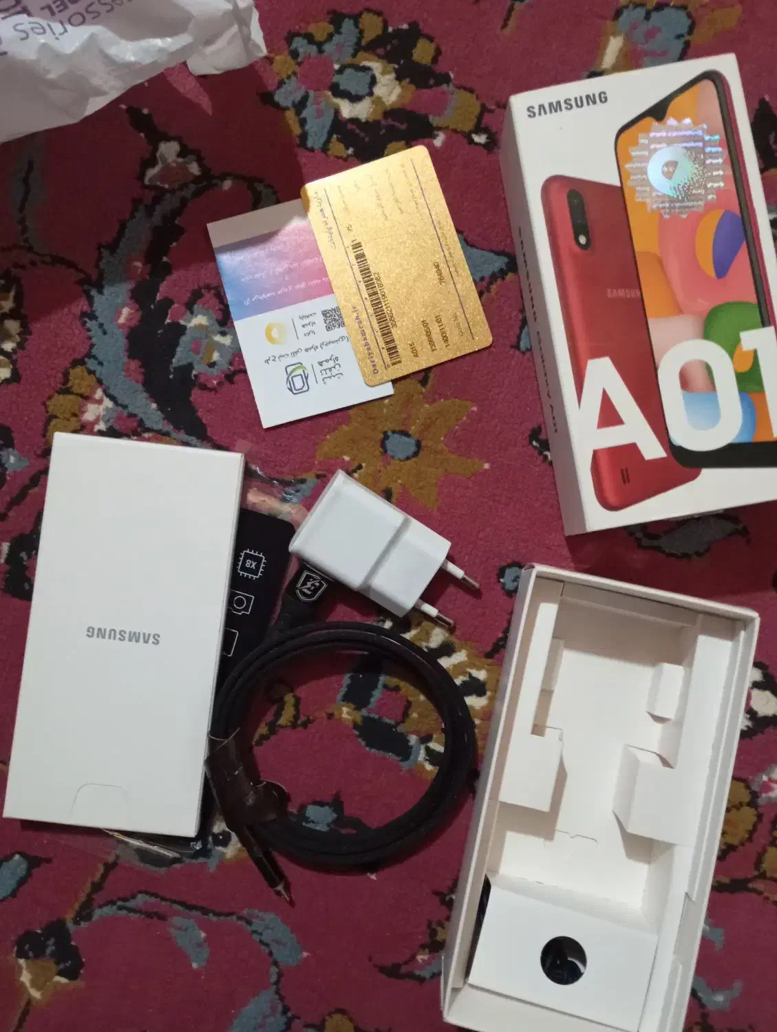 گوشی سامسونگ A01|موبایل|لار, |دیوار