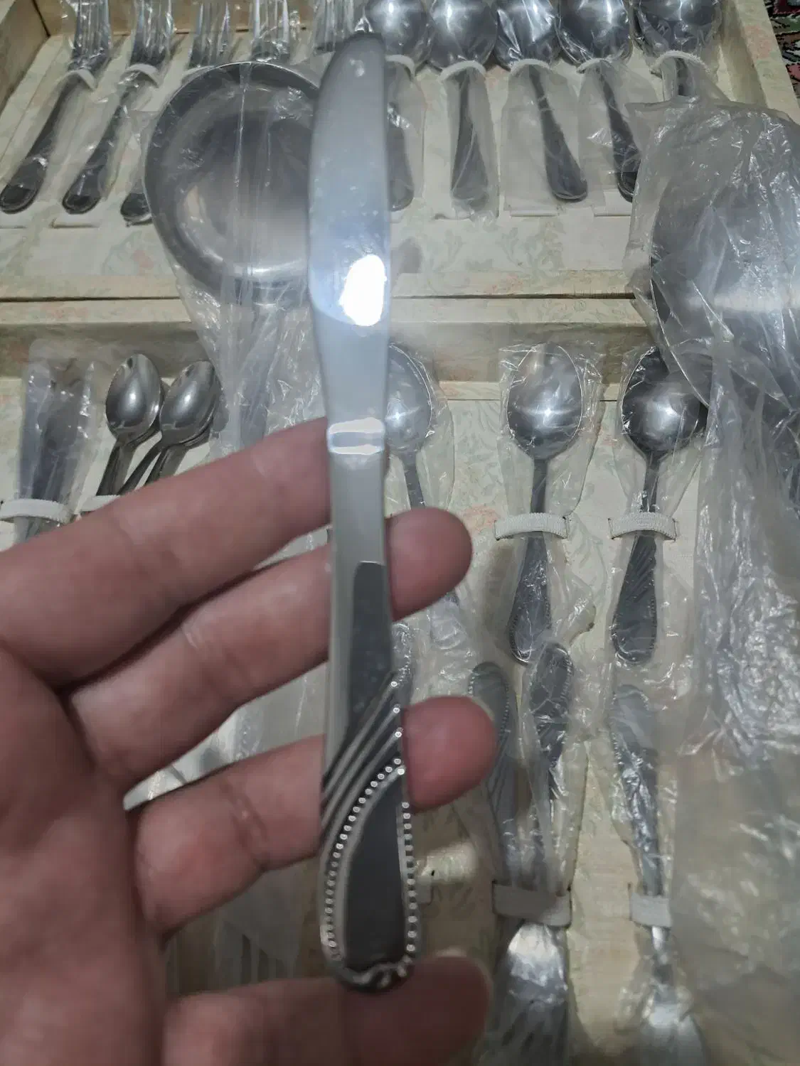 سرویس قاشق چنگال اصل ژاپن نو باجعبه|ظروف سرو و پذیرایی|تهران, تجریش|دیوار