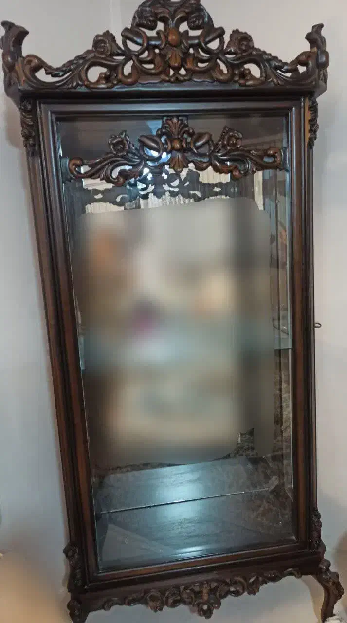 بوفه چوبی در حد نو|بوفه، ویترین، کنسول|اردبیل, |دیوار