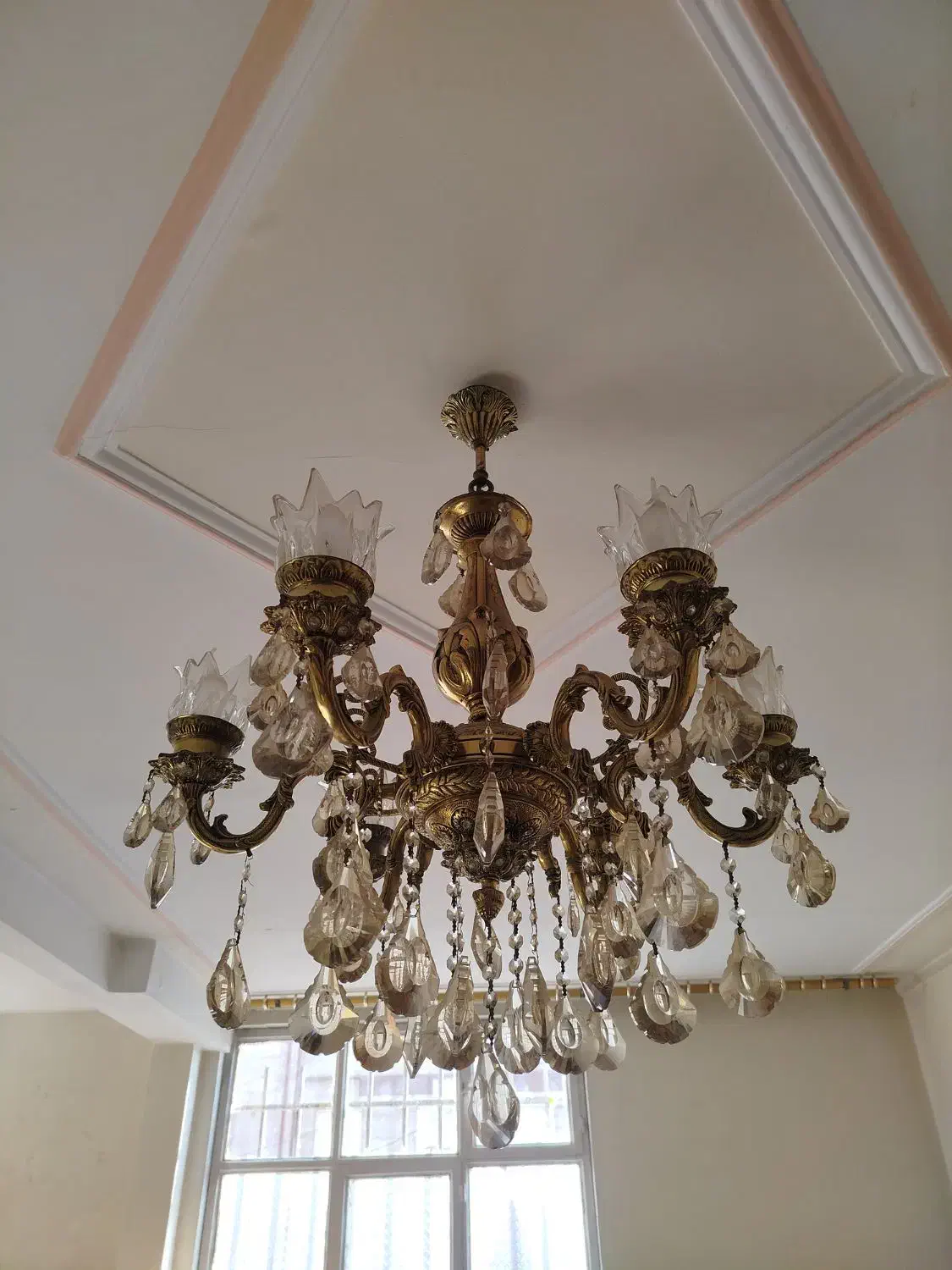 لوستر شاخه s|لوستر و چراغ آویز|خاوران, |دیوار