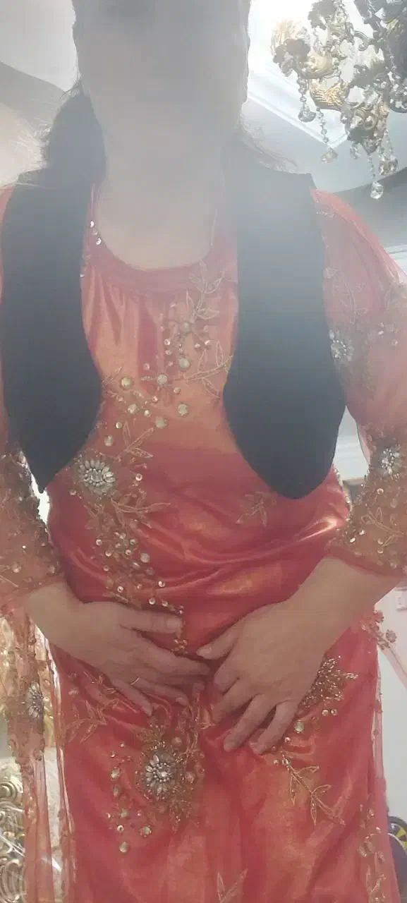 لباس کردی قرمزسایز ۴۴، ۴۶ گلبهی سایز ۳۸، ۳۶|لباس|رباط‌کریم, نصیرشهر|دیوار