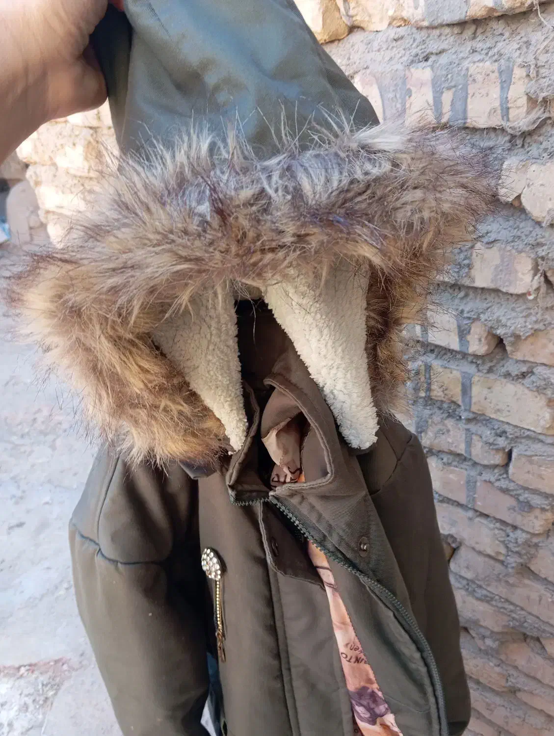 پالتورنگ لشمی|لباس|تفت, |دیوار