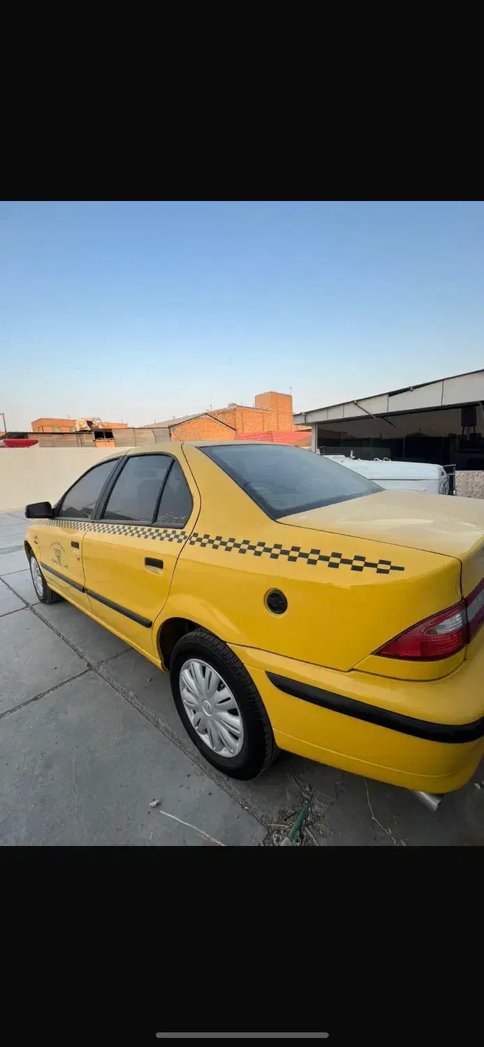 تاکسی سمند ef7 دوگانه شرکت خط کمربندی مرودشت|خودرو سواری و وانت|مرودشت, تامین اجتماعی‎|دیوار