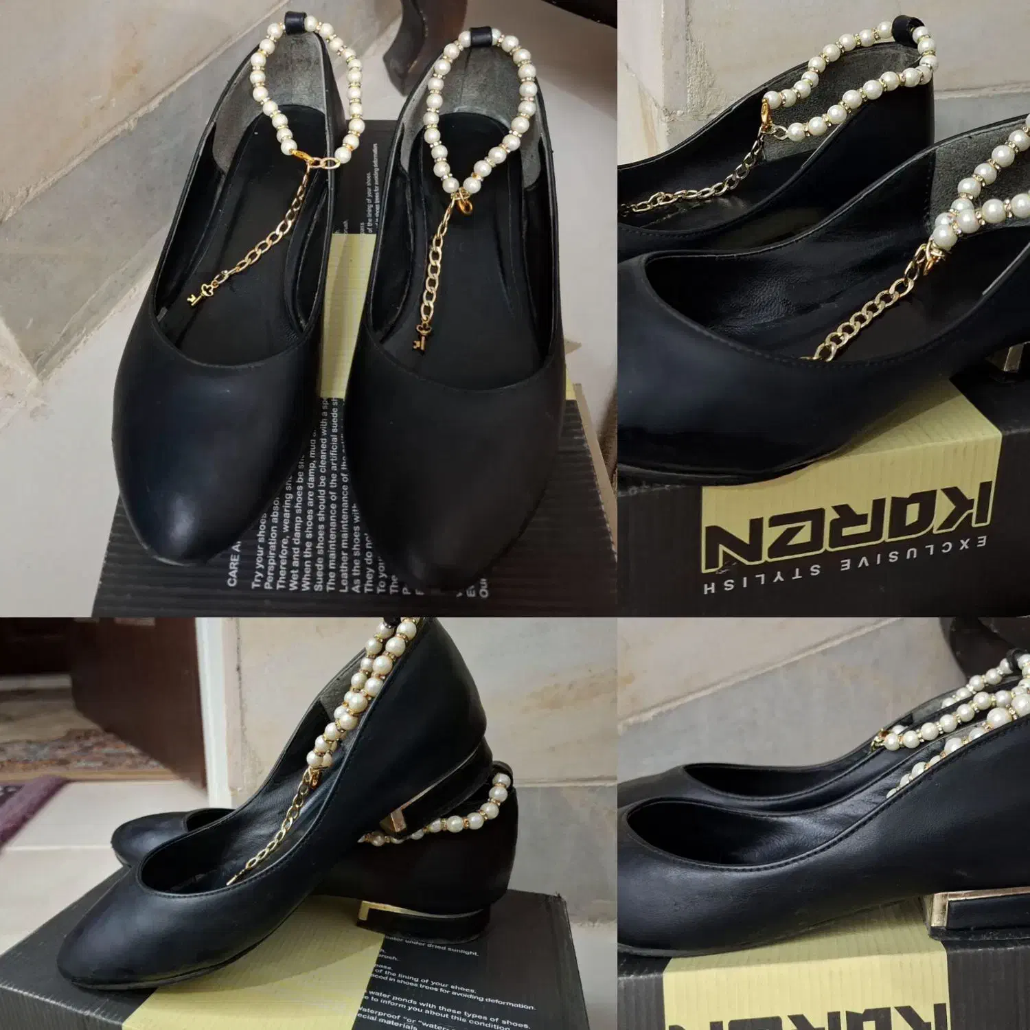 ۳جفت کفش زنانه|کیف، کفش، کمربند|اشکذر, |دیوار