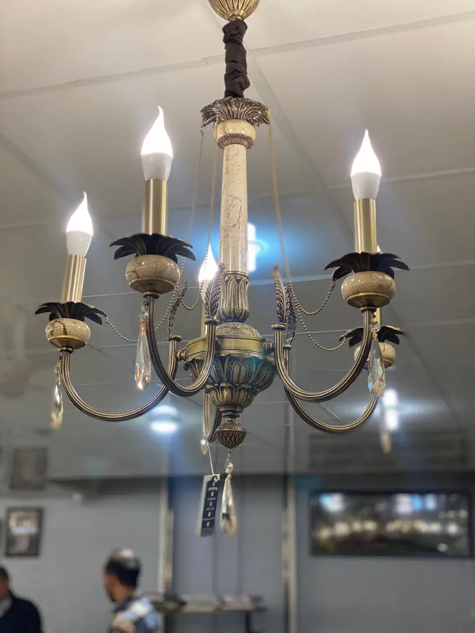 لوستر برنز|لوستر و چراغ آویز|ورامین, ورامین|دیوار