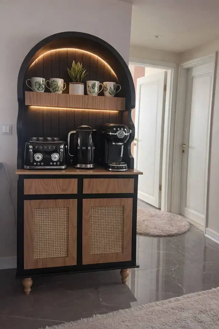 کافی بار و میز بار گرد|بوفه، ویترین، کنسول|تهران, نعمتآباد|دیوار