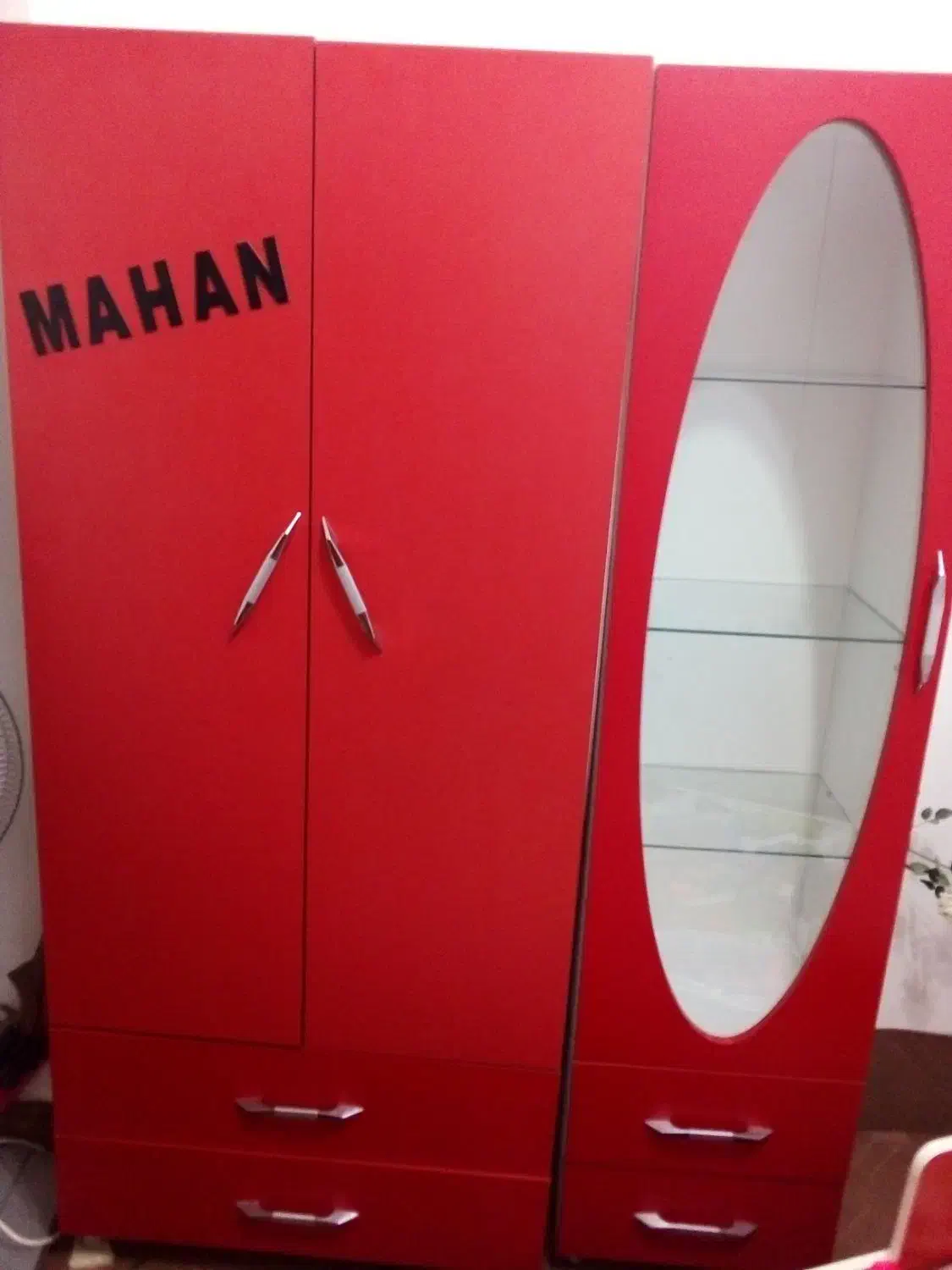 فروش کمد لباسی و ویترین|جاکفشی، کمد، دراور|نجف‌آباد, پادگان|دیوار