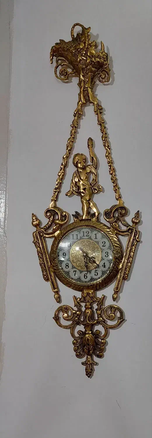 ساعت دیواری برنز|ساعت دیواری و تزئینی|کنگاور, |دیوار