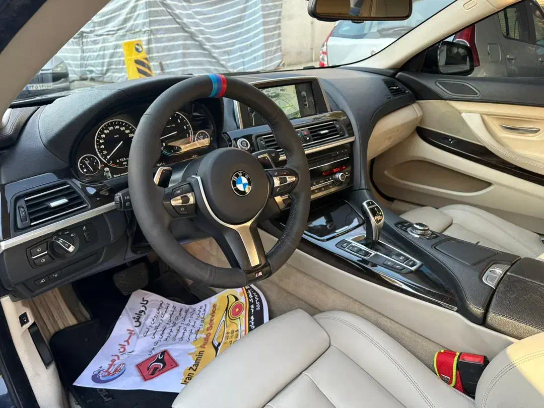 بی ام و bmw640گرن کوپه تنها مشکی پلاک مشابه 528فر|خودرو سواری و وانت|تهران, جردن|دیوار