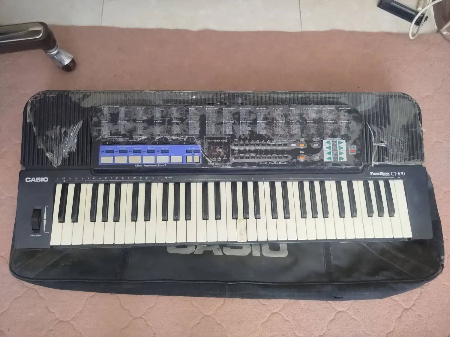 ارگ کاسیو مدل 670|پیانو، کیبورد، آکاردئون|خرم‌آباد, |دیوار