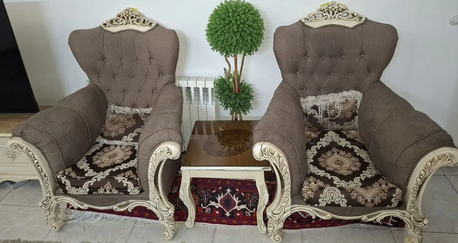 مبل ۷ نفره سلطنتی|مبلمان خانگی و میز عسلی|تهران, اوقاف|دیوار