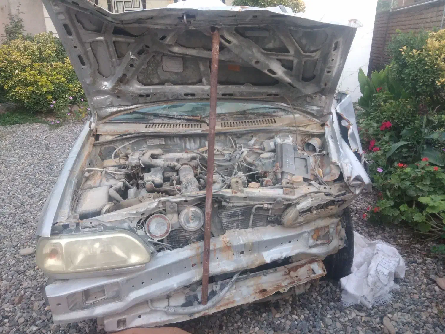 پراید ۸۵ تصادفی|خودرو سواری و وانت|علیآباد کتول, |دیوار