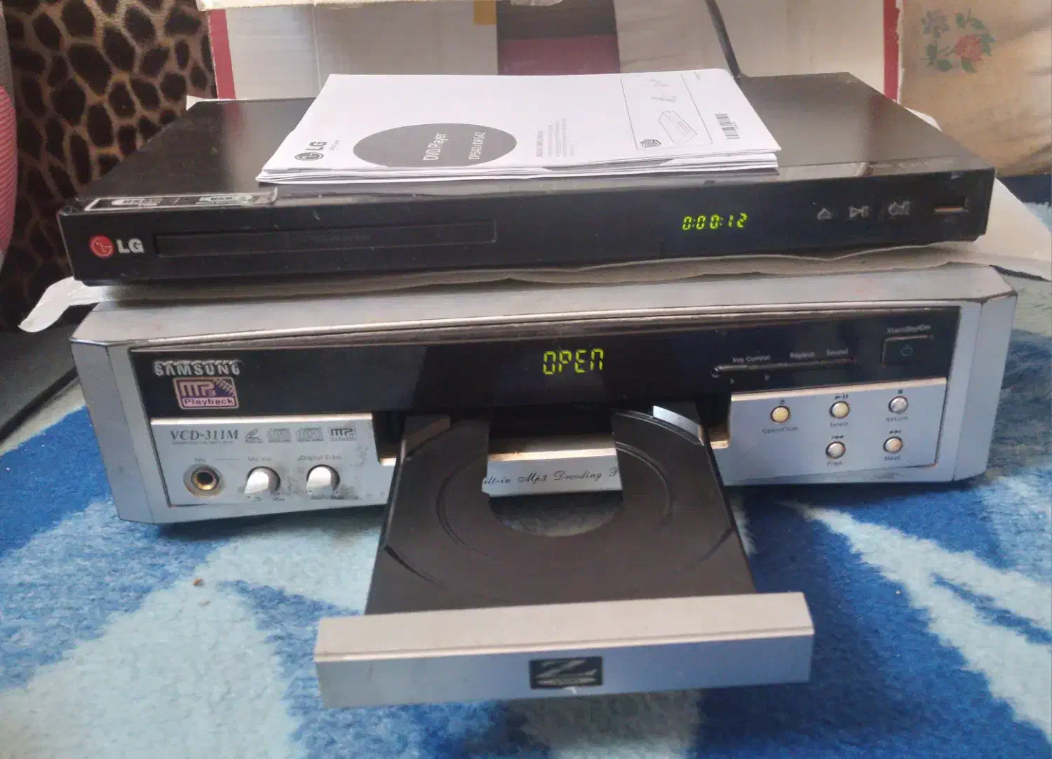 دستگاه دی وی دی وسی دی|پخش‌کننده DVD و ویدیو|فسا, |دیوار