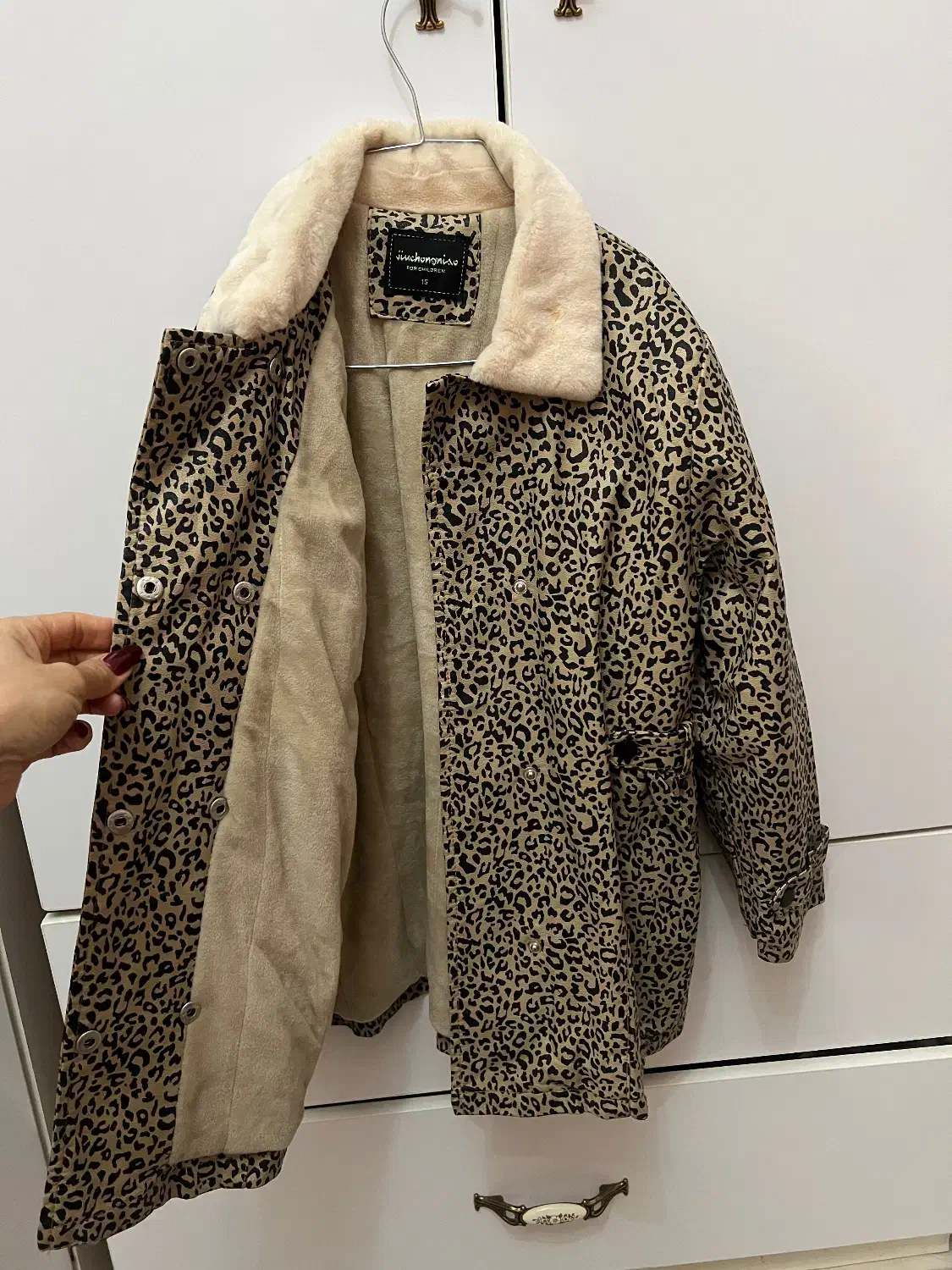 پالتو دخترانه ترک یقه خز بسیار شیک|کفش و لباس بچه|تهران, باشگاه نفت|دیوار