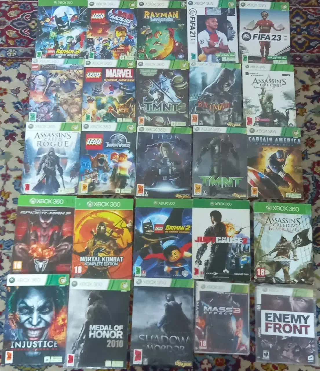 فروش سیدی xbox360|کنسول، بازی ویدئویی و آنلاین|قم, انصار‌الحسین|دیوار