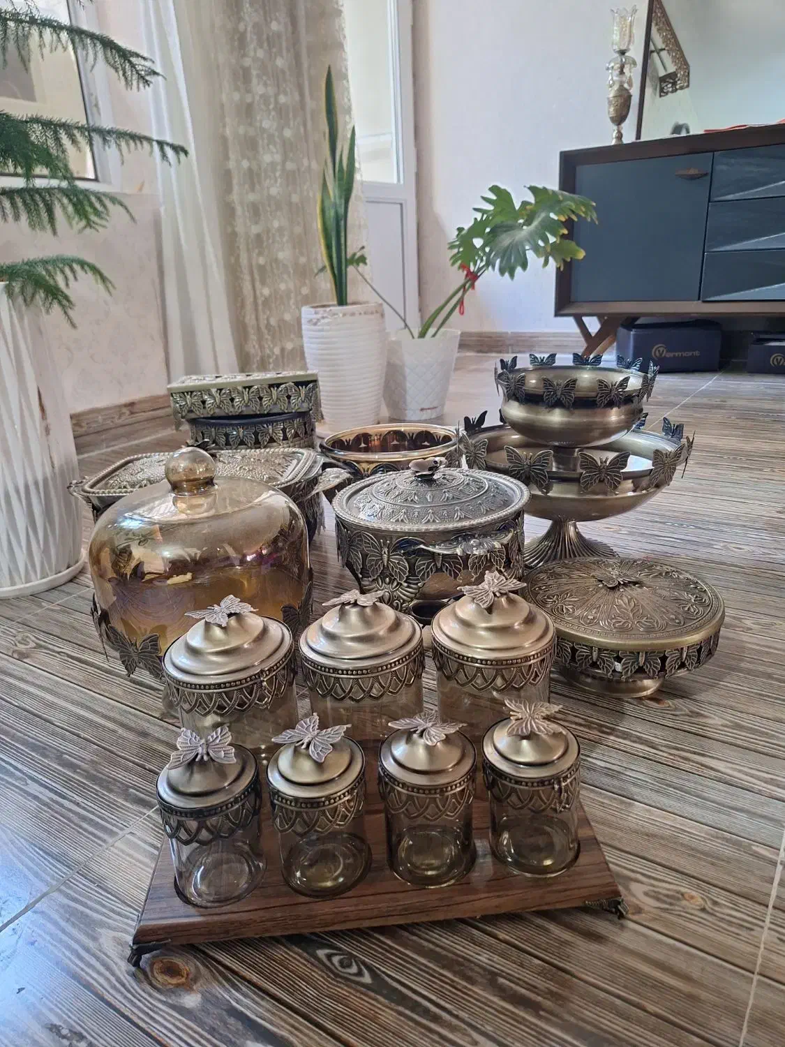 پا سماوری|ظروف سرو و پذیرایی|قیدار, |دیوار