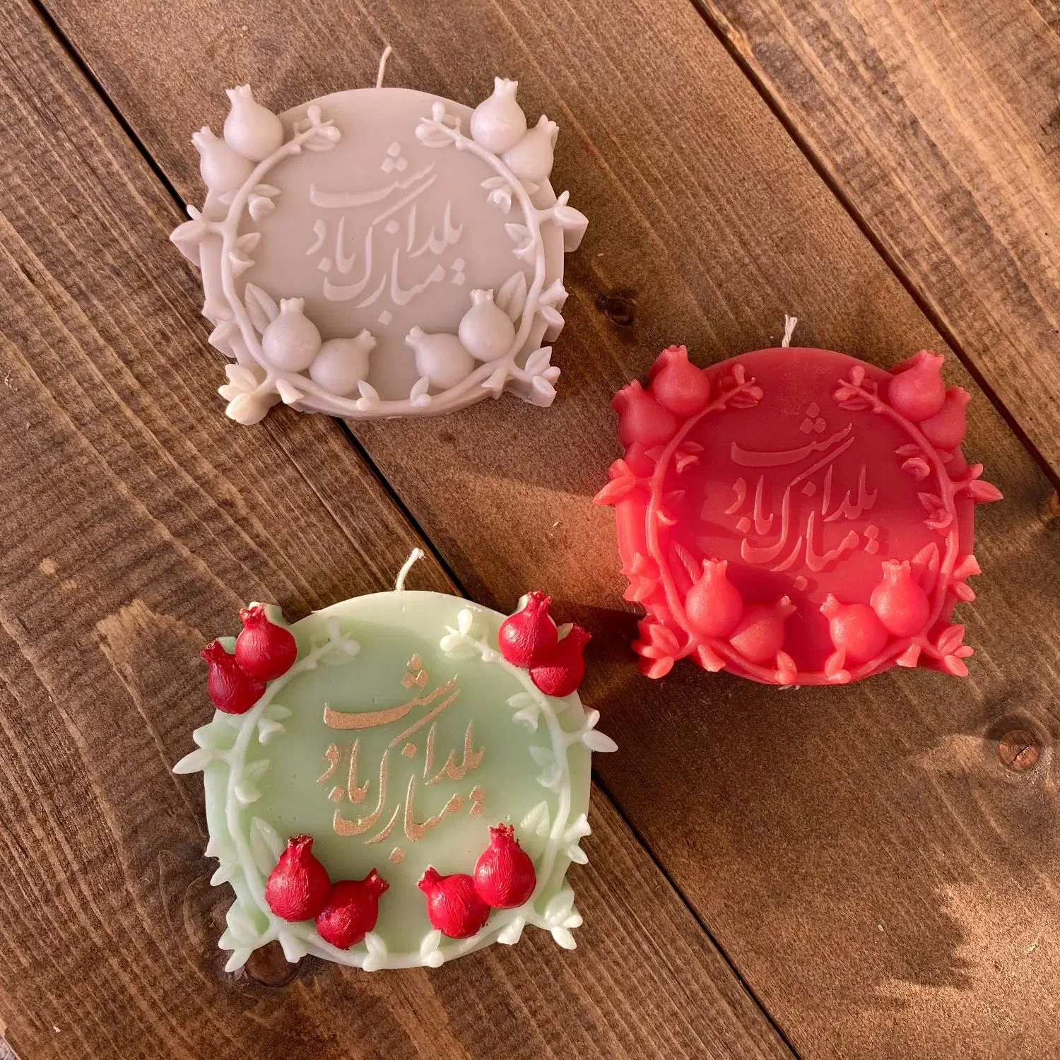 قالب شب یلدایی سیلیکونی و شمع قلمی|ابزارآلات|کرج, ساسانی (قلمستان)|دیوار