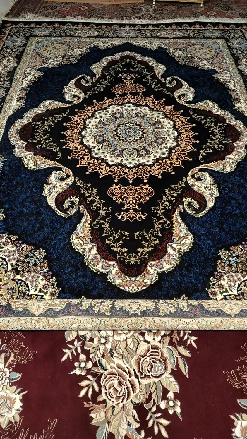 فرش ۷۰۰ شانه ۹ متری نگین مشهد|فرش|تویسرکان, |دیوار