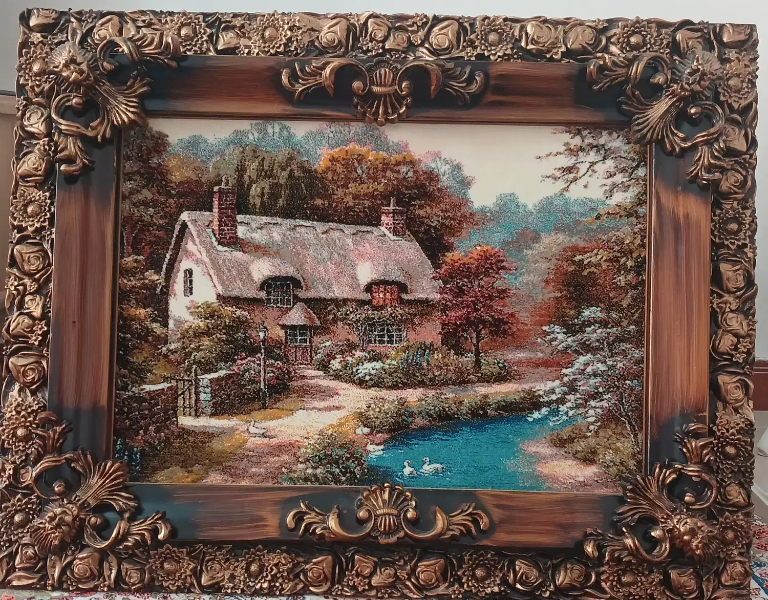 تابلو فرش ماشینی|تابلو فرش|شهریار, شهرک وائین|دیوار