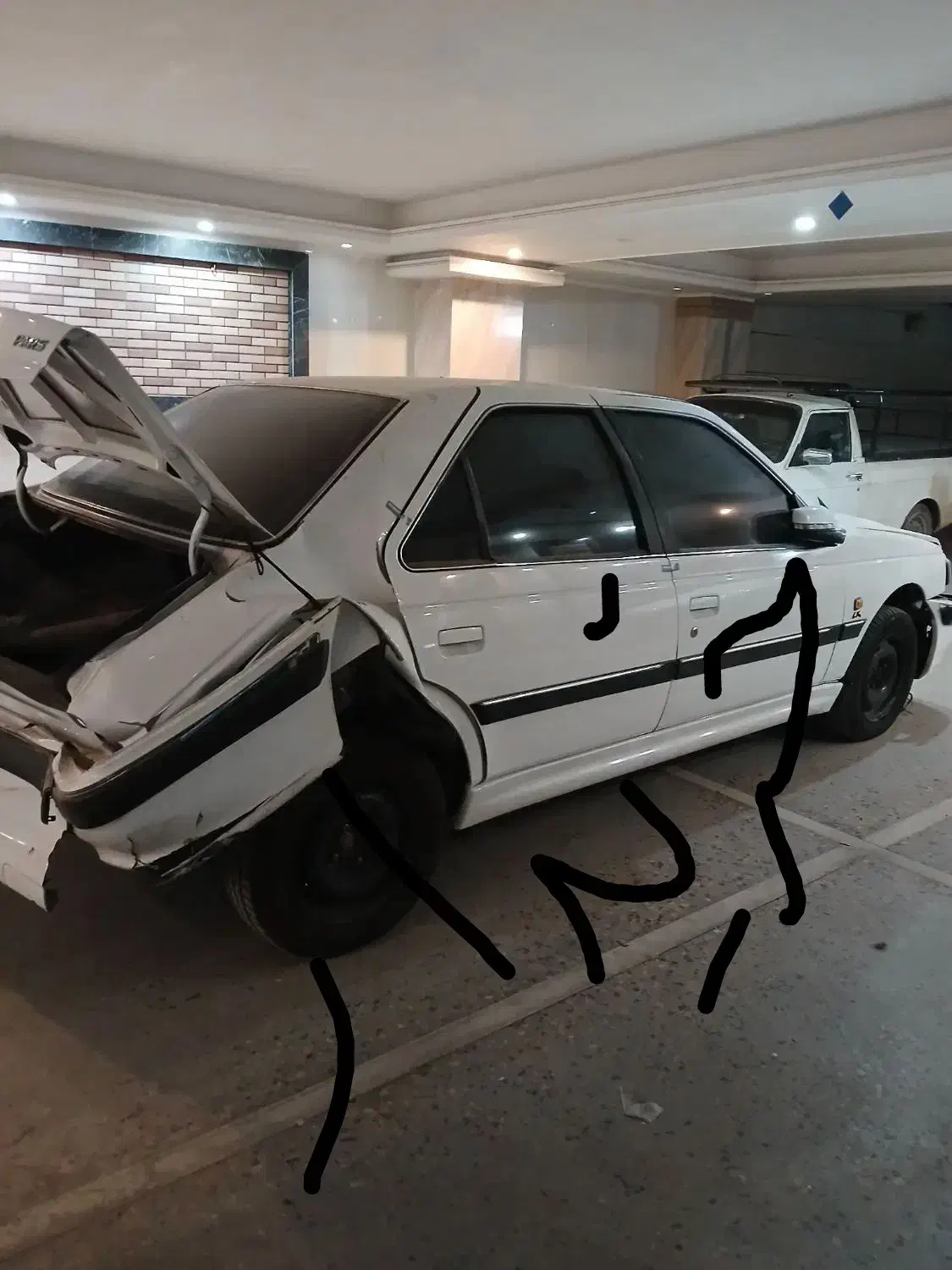 تصادفی در محل/ خرید کارشناسی معاوضه|خودرو سواری و وانت|تهران, آبشار تهران (دریاچه)|دیوار