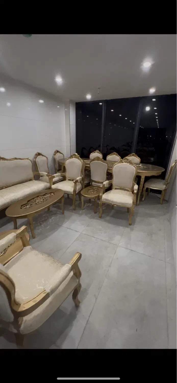 مبل ۹نفره ناهار خوری ۸نفره چنگی|مبلمان خانگی و میز عسلی|تهران, میدان میوه و ترهبار مرکزی|دیوار