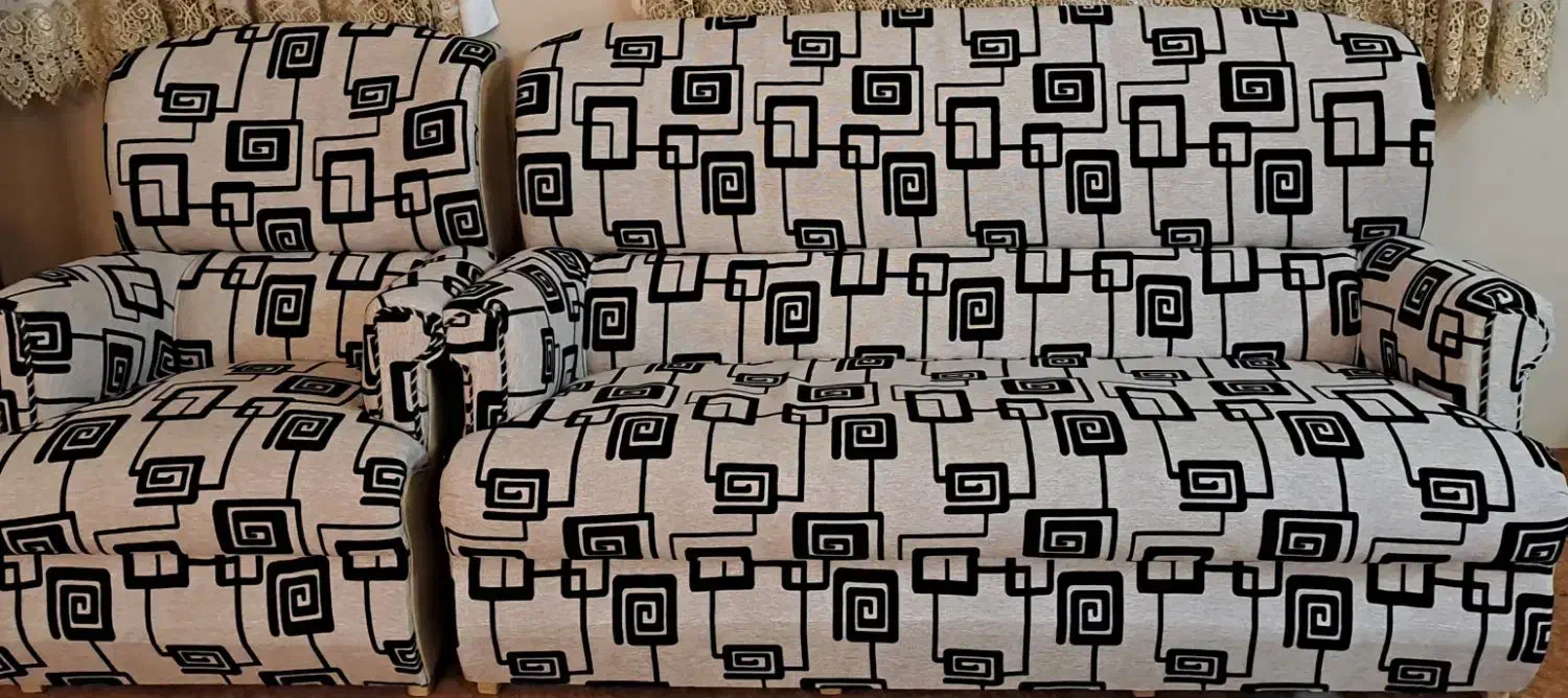 مبلمان ۷ نفره|مبلمان خانگی و میز عسلی|بروجرد, |دیوار