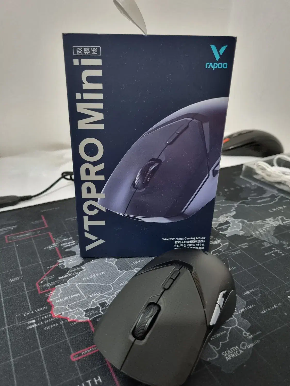 موس گیمینگ رپو rapo vt9 pro mini|قطعات و لوازم جانبی رایانه|اسفراین, |دیوار