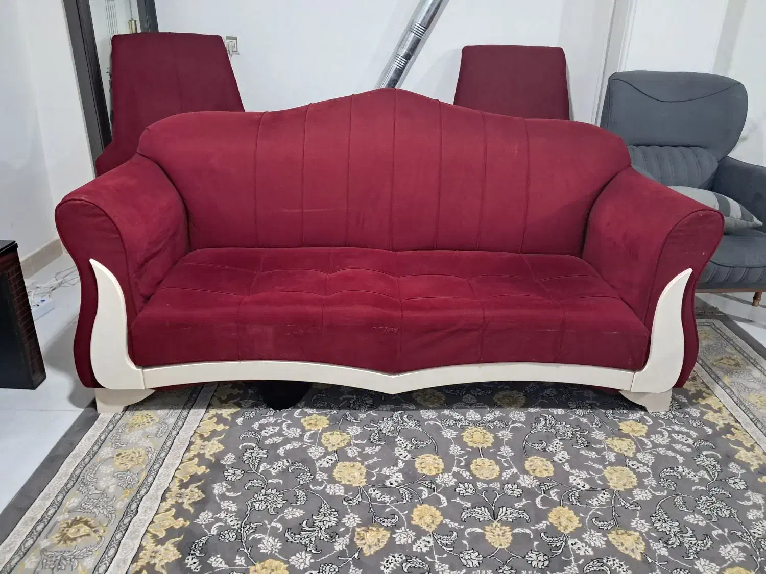 مبل ۷نفره راحتی|مبلمان خانگی و میز عسلی|قائمشهر, |دیوار