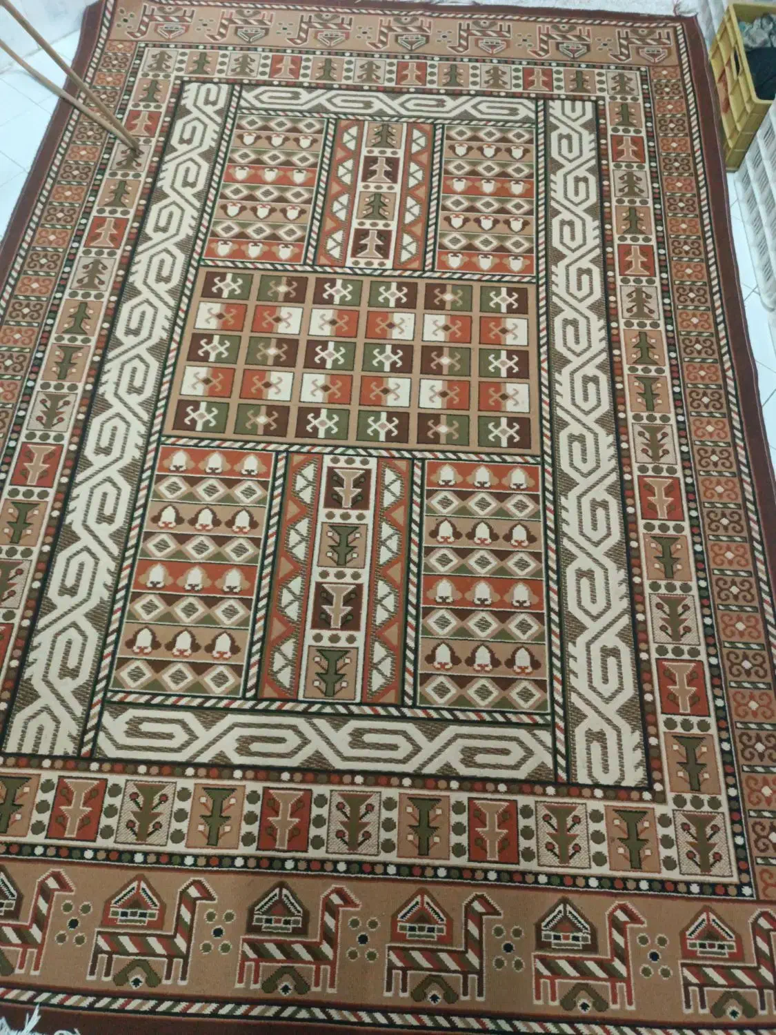 گلیم فرش|گلیم، جاجیم، گبه|نیشابور, دارایی|دیوار